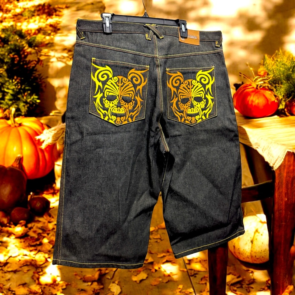 Competition size 40 baggy hip hop skate jeans shorts NWOT